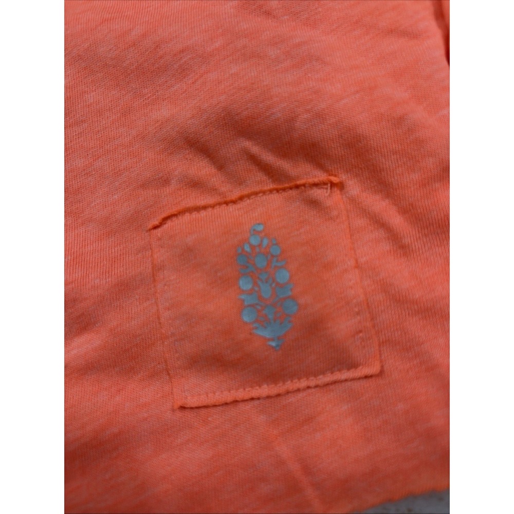 Free People / FP Movement Exhale Tank Racerback Neon Orange Large New Peach - Picture 4 of 8